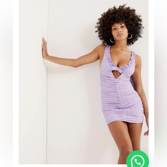 For Love And Lemons Chelsie Mini Dress Size S - Picture 2 of 13